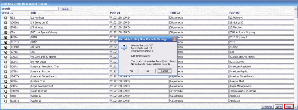 Metadata Utility – Bulk Import Process Child Records (BIPCR)