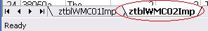 Metadata Utility – MUWImp.xls - ztblWMC02Imp