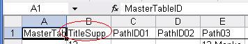 Metadata Utility – MUWImp.xls - ztblWMC02Imp - TitleSupp