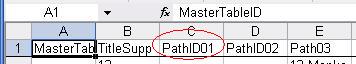 Metadata Utility – MUWImp.xls - ztblWMC02Imp - PathID01