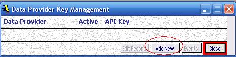 Metadata Utility – Switchboard - Data Provider API Key Management