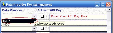 Metadata Utility – Switchboard - Data Provider API Key Management